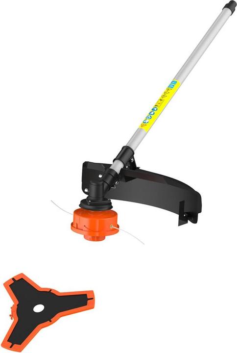 Immagine prodotto Fuxtec FX-MT252ER Multitool 5in1 decespugliatore a benzina con potatore alto regolabile (FX-MT252ER) (Filo di taglio, Coltelli plastica)