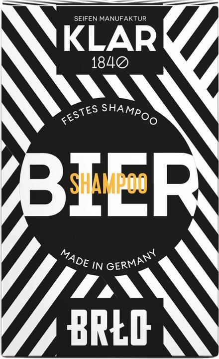 Klar Festes Biershampoo Seifen X BRLO (Festes Shampoo)