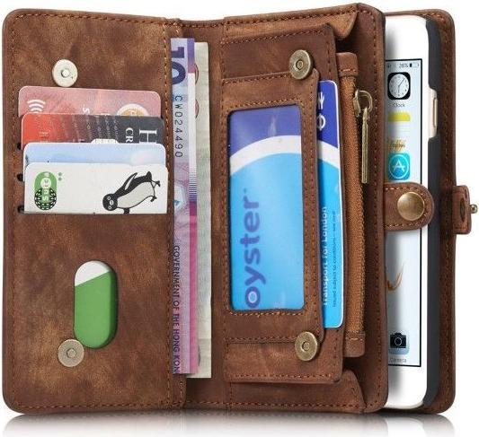 Actual product image Caseme Leather wallet with plastic cover (Apple iPhone 6, Apple iPhone 6s)