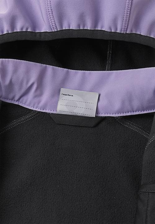 Actual product image Reima Kinder Softshell Jacke Vantti c amethyst (122)