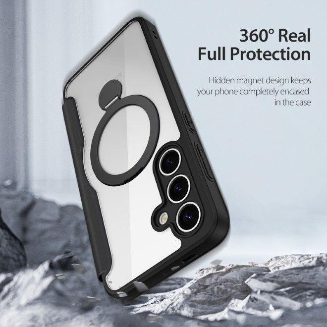 Image du produit Dux Ducis Skin X Pro Magnetic Stand Lederhülle (Samsung Galaxy S25+)