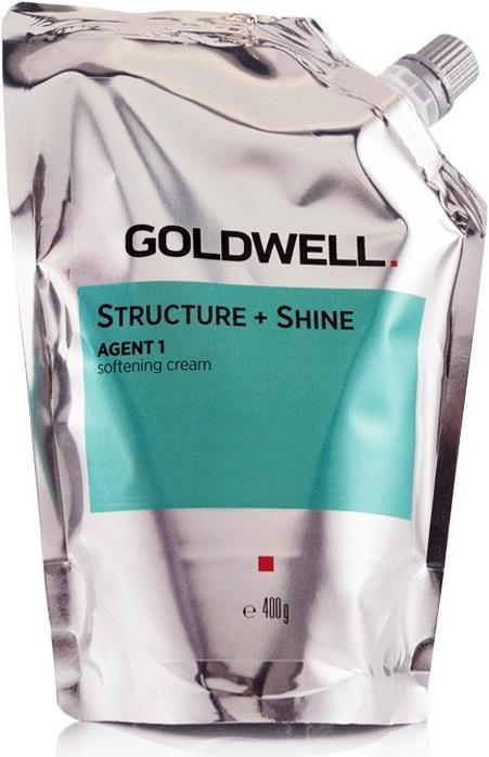 Produktbild Goldwell Structure + Shine Agent 1 Softening Cream (Haarpaste, 400 ml)