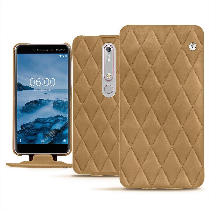 Actual product image Noreve Leather cover vertical (Nokia 6 (2018))