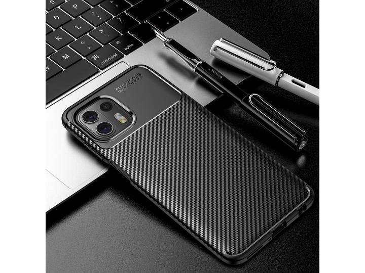 Image du produit Screenguard Étui de conception en carbone (Motorola Edge 20 Lite)