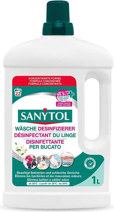 Productafbeelding Sanytol Desinfectiemiddel voor de was (22 Wascycli, Vloeibaar wasmiddel)