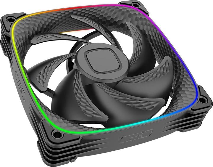 Immagine prodotto Geometric Future Ventola Squama 2503B RGB - 120 mm, nera (120 mm, 1 x)