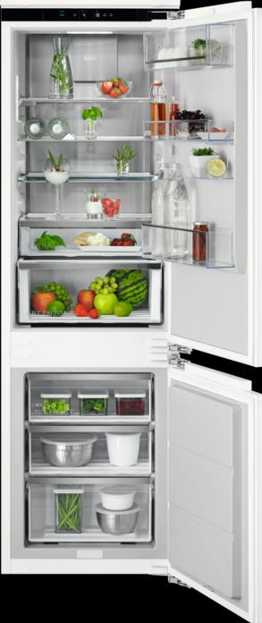 AEG TSC8M181CC Réfrigérateur-congélateur encastrable / Série 8000 avec Cooling 360° / 1780 mm / (244 l)