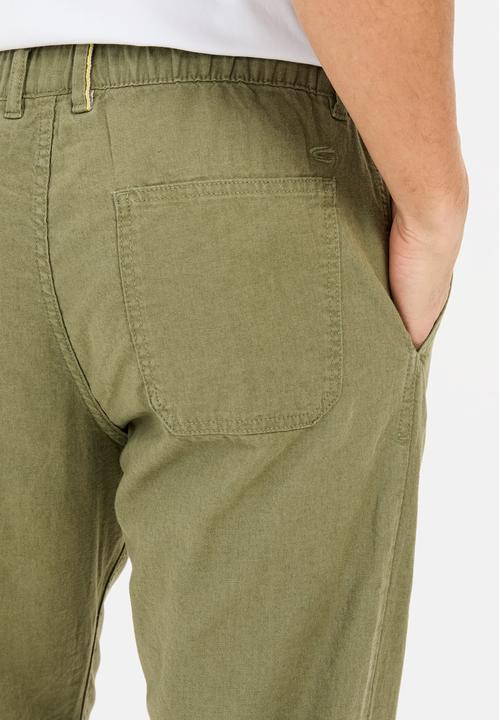 Actual product image Camel Active Chinohose mit Kordelzug aus einem Leinenmix (34)