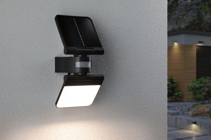 Image du produit Paulmann Lèche-mur solaire Lesly (1600 lm, IP65)