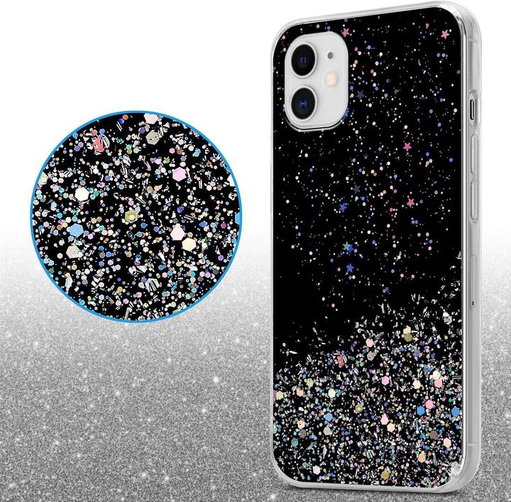 Image du produit Cadorabo Couverture TPU paillettes scintillantes (Apple iPhone 11 Pro)