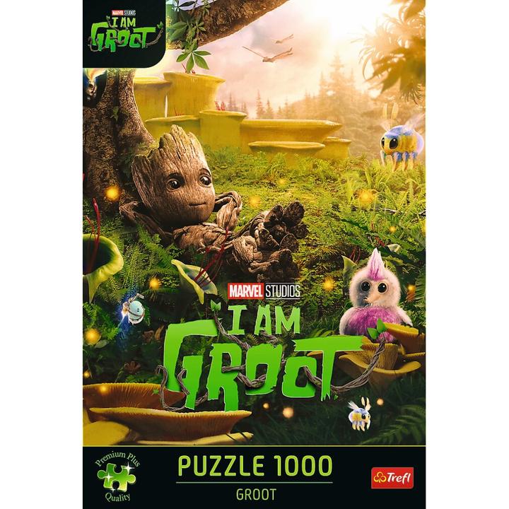 Produktbild Trefl Puzzle Premium Plus 1000 - Marvel Groot (1000 Teile)