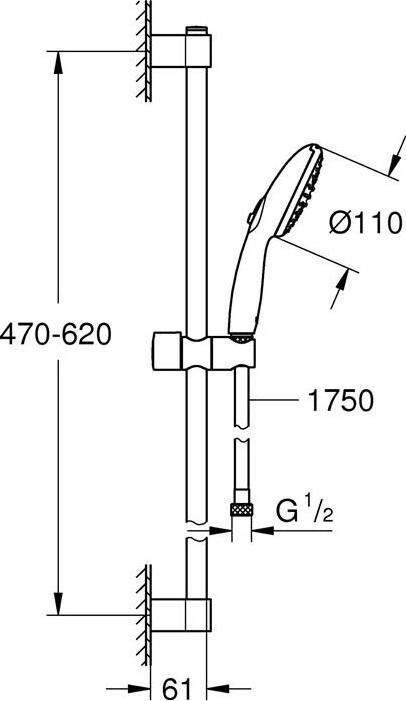 Actual product image Grohe 27598003