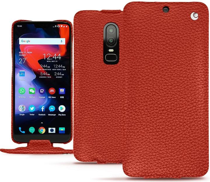 Immagine prodotto Noreve Cover in pelle verticale (OnePlus 6)