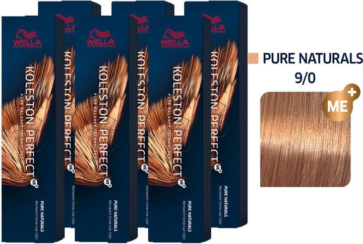 Immagine prodotto Wella Koleston Perfect ME+ Pure Naturals Set di 6 9/0 Biondo Chiaro (9/0)