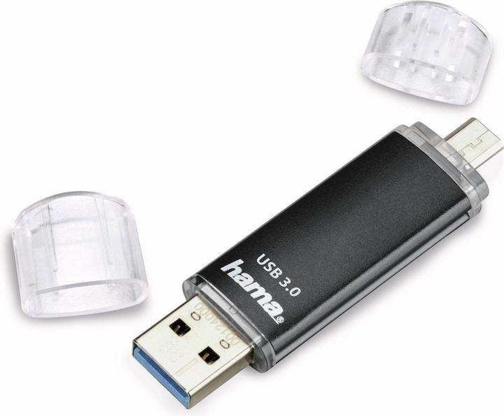 Actual product image Hama Laeta Twin (32 GB, USB-A)