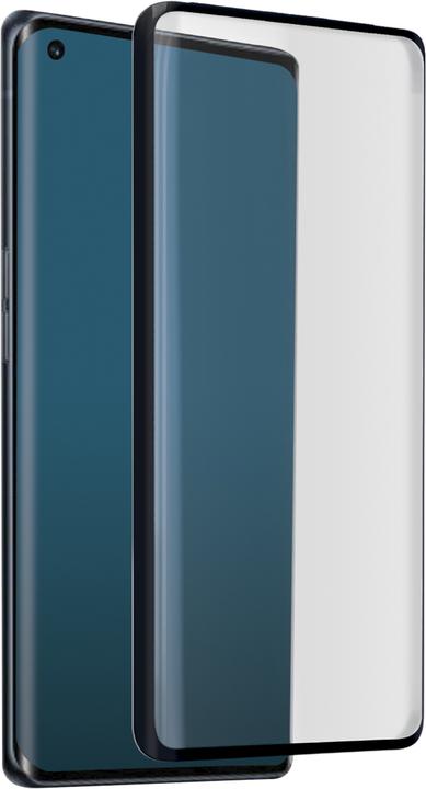 Produktbild SBS Glas Displayschutz 4D Full Cover Oppo Find X3 Neo, schwarz (1 Stück, Oppo Find X3 Neo)