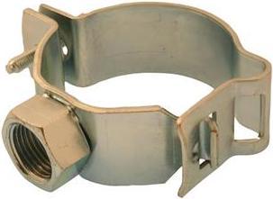 Produktbild Geberit Rohrträger verzinkt 1/2" Muffe - 63mm für PEH Dachwasser