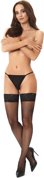 Kotek KO H004 visnet hold ups zwart S/M (S, M)