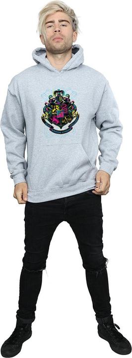 Produktbild Neon Hogwarts Crest Kapuzenpullover (S)