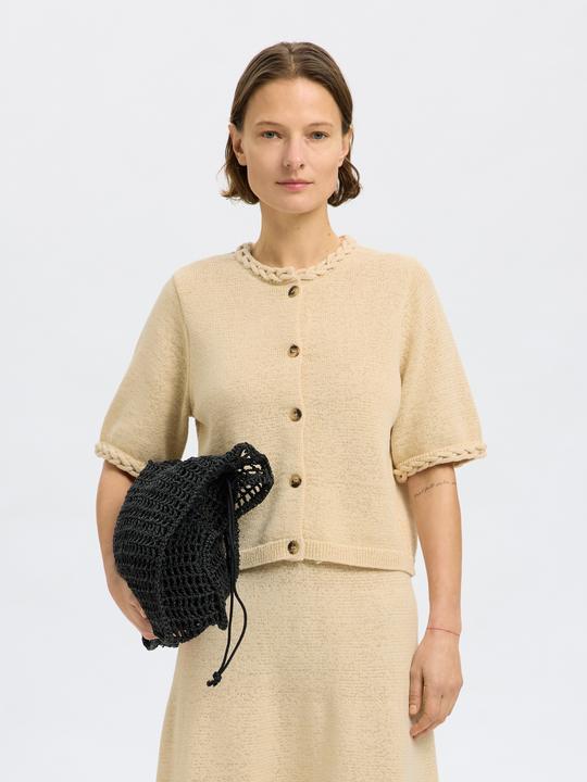 Produktbild Selected Femme Baumwollmix Strickjacke (L)