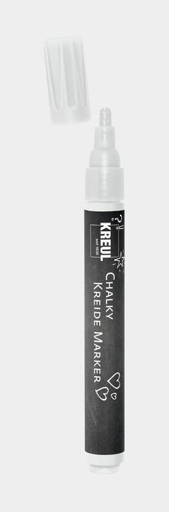 Produktbild Kreul Kreidemarker Chalky, Medium, Snow White (Snow White, 4 mm, 1 x)