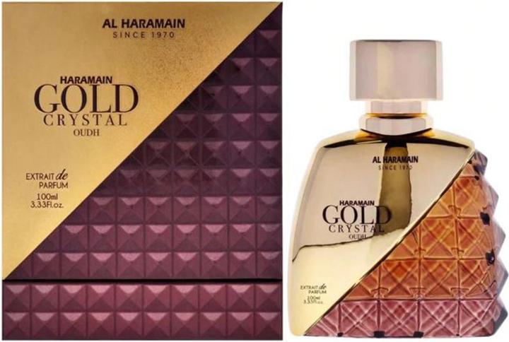 Al Haramain Gold Crystal Oudh PAR U 100 ml (Eau de Parfum, 100 ml)