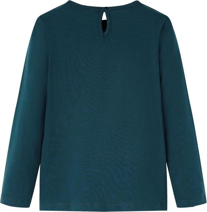 Immagine prodotto VidaXL Camicia da bambino a maniche lunghe verde scuro 104,Materiale: 95 (104)