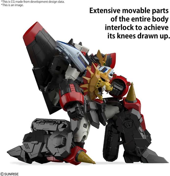 Actual product image Bandai Rg Gaogaigar