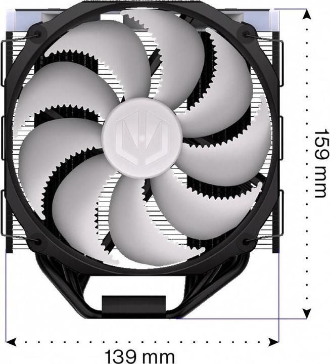 Produktbild Endorfy Fortis 5 ARGB Black (144 mm)