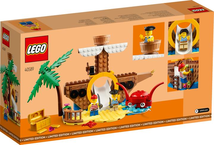 Image du produit LEGO 40589 Bateau pirate - Aire de jeux (40589)
