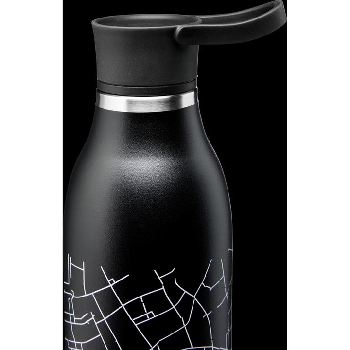 Actual product image Aladdin CityLoop Thermavac eCycle Drink Bottle 0.6L Black City Print (0.60 l)