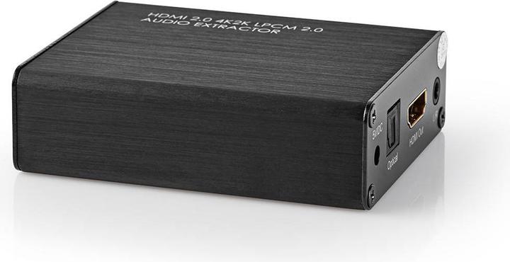 Produktbild Nedis HDMI Extractor| Eingang| Ausgang TosLink Buchse 1x 3.5 mm| - Audio/Multimedia