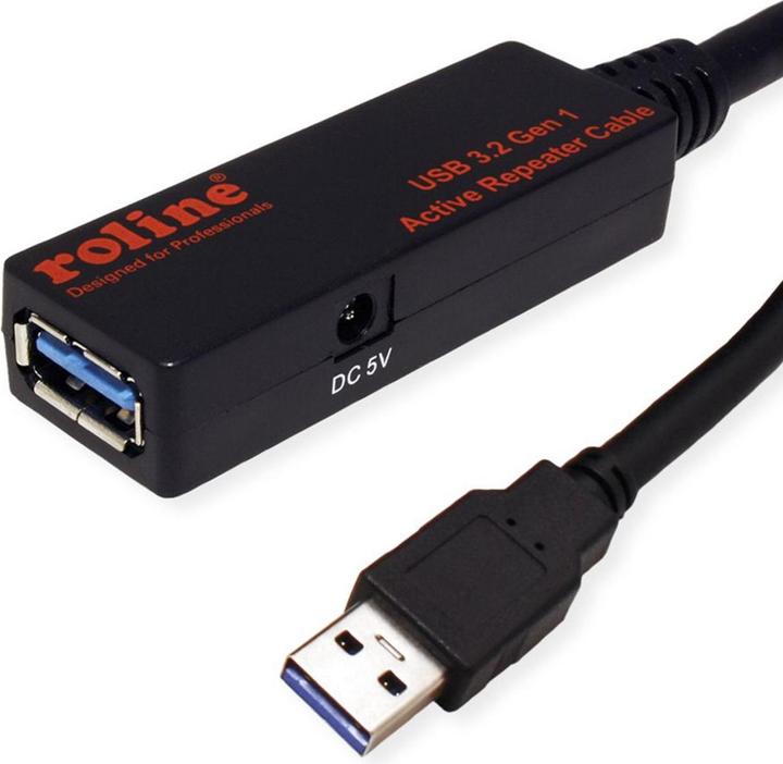 Actual product image Roline USB A – USB A (10 m, USB 3.2 Gen 1)