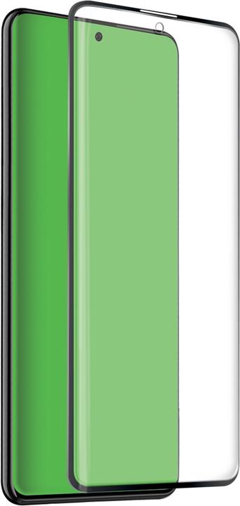 SBS Glas Displayschutz 4D Full Cover Samsung Galaxy S20 Ultra, schwarz (1 Stück, Samsung Galaxy S20 Ultra)