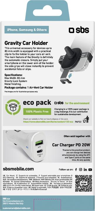Image du produit SBS Gravity Car Holder
