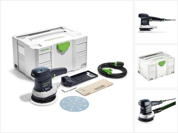 Produktbild Festool ETS 150/5 EQ-Plus Exzenterschleifer 310 W 150 mm + systainer ( 575056 ) (Exzenterschleifer, 310 W)