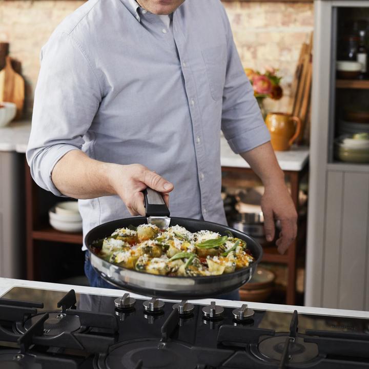 Produktbild Tefal Jamie Oliver Ingenio G6 (28 cm, Pfannenset + Topfset, Edelstahl)