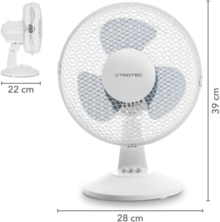 Actual product image Trotec Table fan TVE 10 (50 dB)