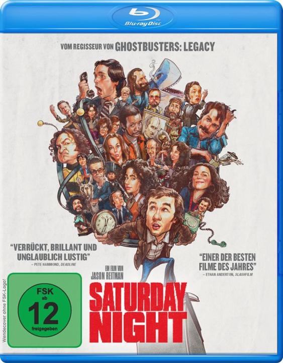 Actual product image Sony Saturday Night (Blu-ray, 2024, English, Italian, German)