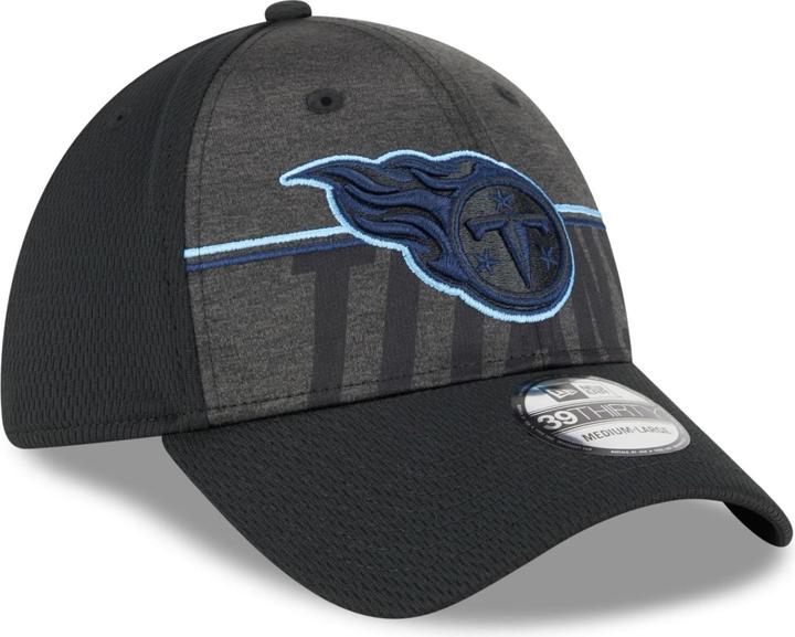 Actual product image New Era 39Thirty Cap - TRAINING 2023 Tennessee Titans - S/M (S, M)
