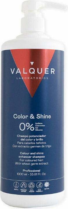 Produktbild Valquer Válquer Farbe und Glanz Stärkendes Shampoo 1000ml (1000 ml, Flüssiges Shampoo)