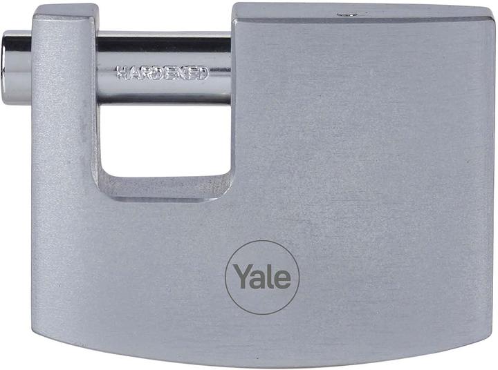Actual product image Yale Y124B/60/110/1 padlock 60 mm silver key lock