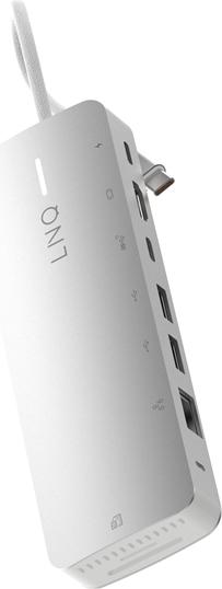 Produktbild LINQ Connects 9in1 PRO SSD 140W USB-C Multiport Hub (USB-C, 9 Ports)