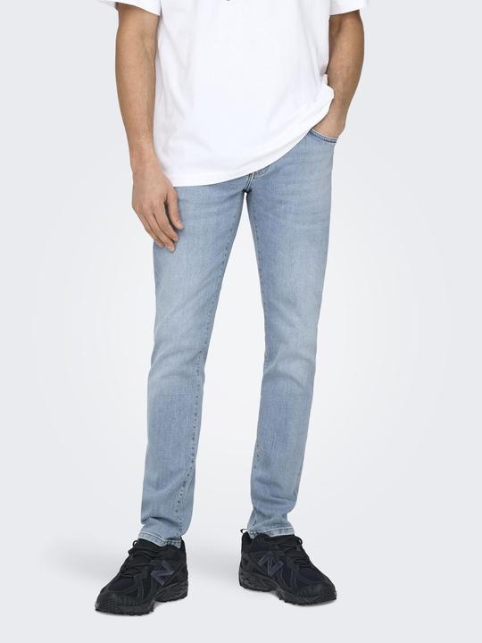 Produktbild Only & Sons Slim Fit Niedrige Taille Jeans Slim Fit Jeans (W29/L30)