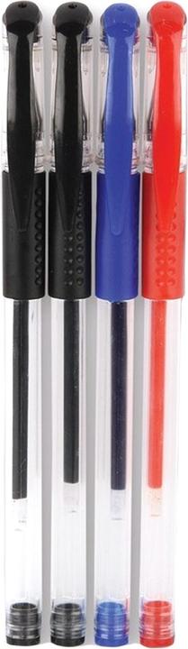 Tiger Stationery GelStift 4erPack (Bunt, 4 x)