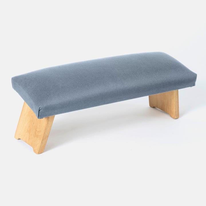 Lotuscrafts Banc de méditation Dharma Standard Bordeaux