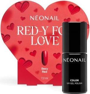 Actual product image Neonail Neonal UV Nail Polish 7.2ml - Red-Y for Love - Sexy Red (Sexy Red, UV gel varnish)