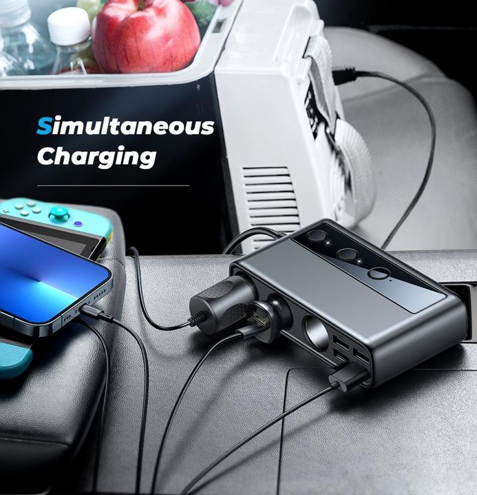 Produktbild Joyroom Multiport Car Cigarette Lighter
