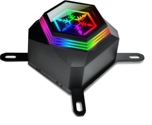 Actual product image Silverstone Permafrost PF240-ARGB V2, complete water cooling system