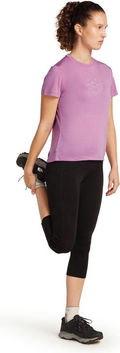 Actual product image Icebreaker Women Merino Blend Core SS Tee Camping Circle (XL)